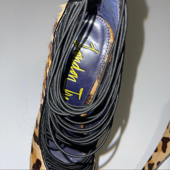 London Trash Leopard Platform Heel - Picture 3 of 5